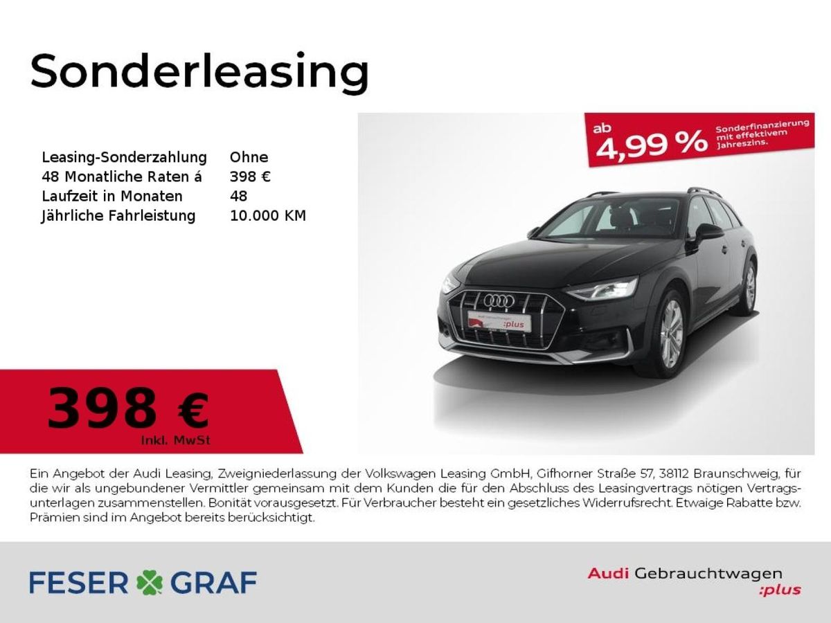 Audi A4 Allroad 40 TDI quattro Navi / GRA / PDC Leasing