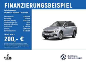 Volkswagen Passat Business 2.0 TDI DSG MATRIX+AHK+NAVI+ACC
