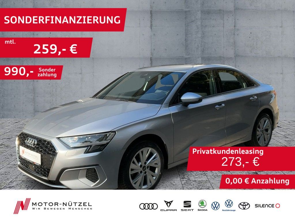 Audi A3 Limousine 30 TFSI S-TR 5JG+LED+NAV+AHK+ACC+VC Leasing