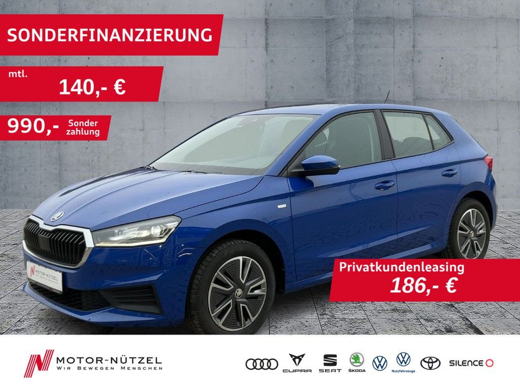 Skoda Fabia 1.0 TOUR LED+APP+DAB+MFA+MFL+GRA+PDC+KLIMA Leasing