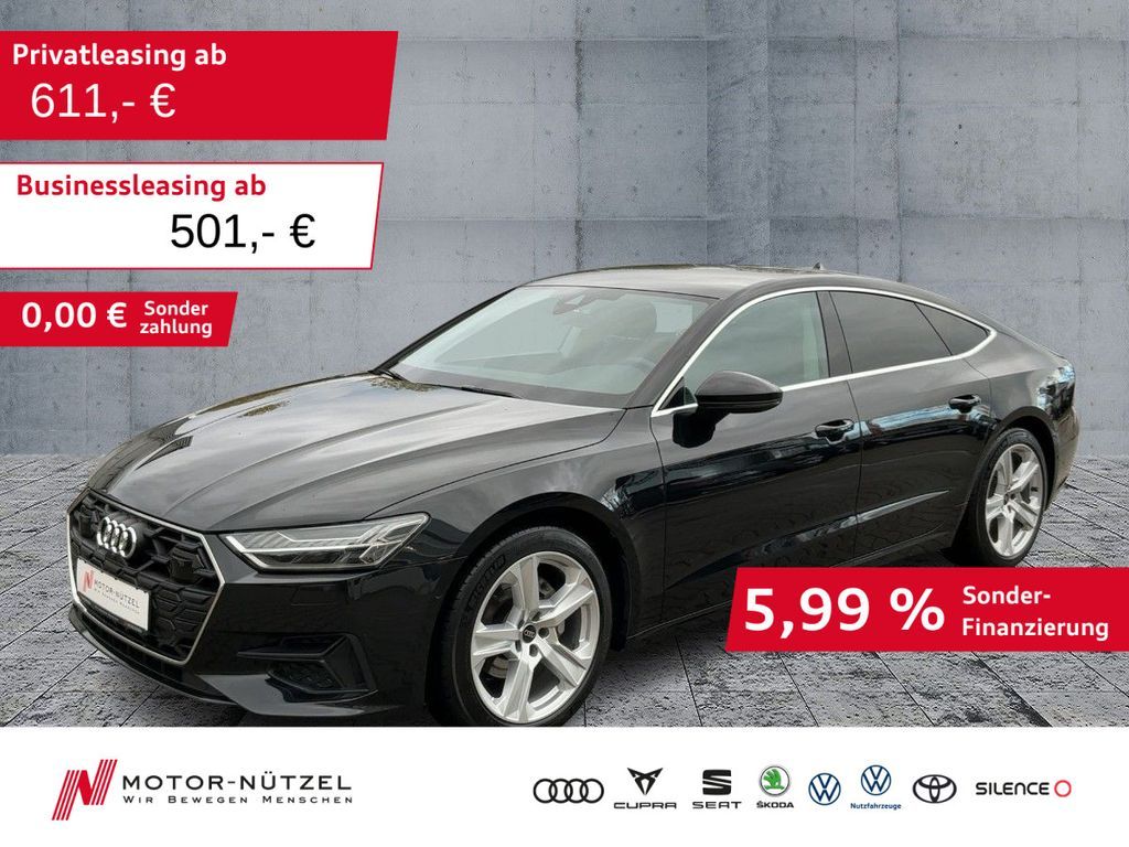 Audi A7 Sportback 40 TDI QU HD-MATRIX+NAVI+ACC+VC+19Z Leasing