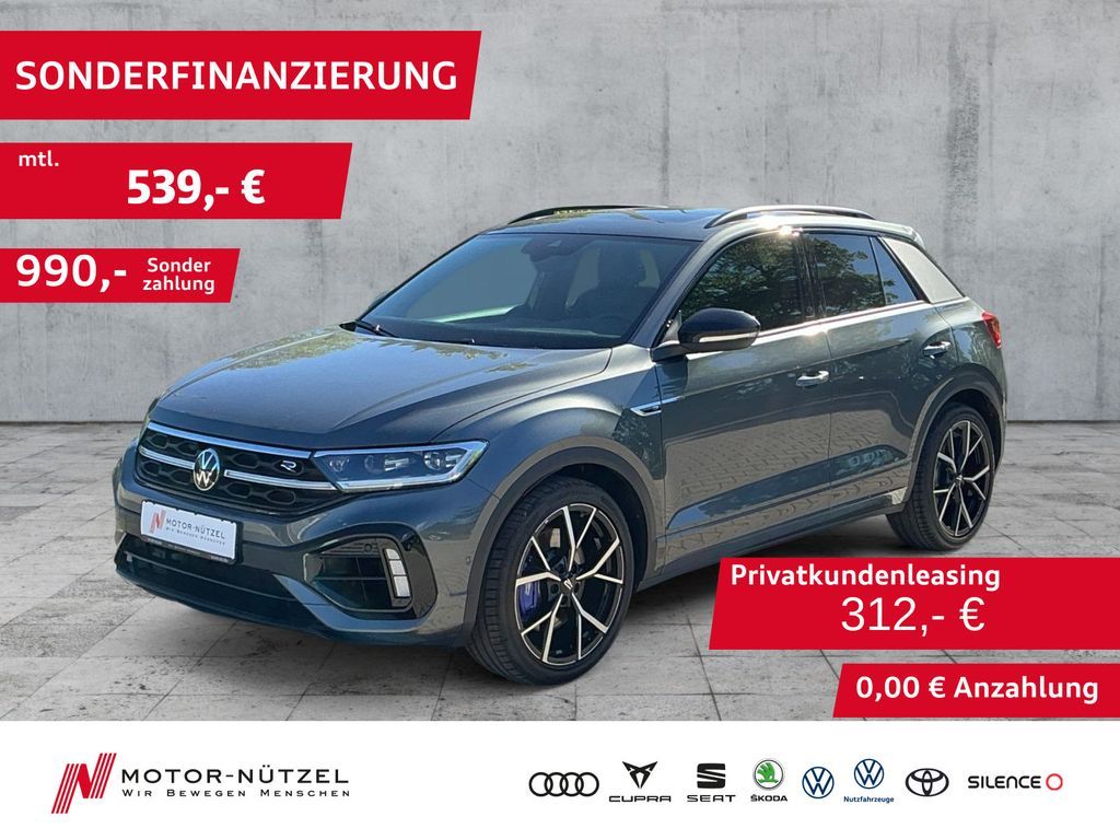 Volkswagen T-Roc R 2.0TSI 4M LEDER+MATRIX+NAV+AHK+PANO+AKRA Leasing