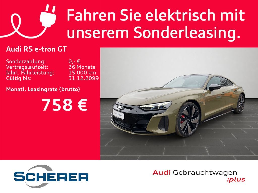 Audi RS e-tron GT 440 kW SHZ ACC MATRIX-LED B&O PANO Leasing
