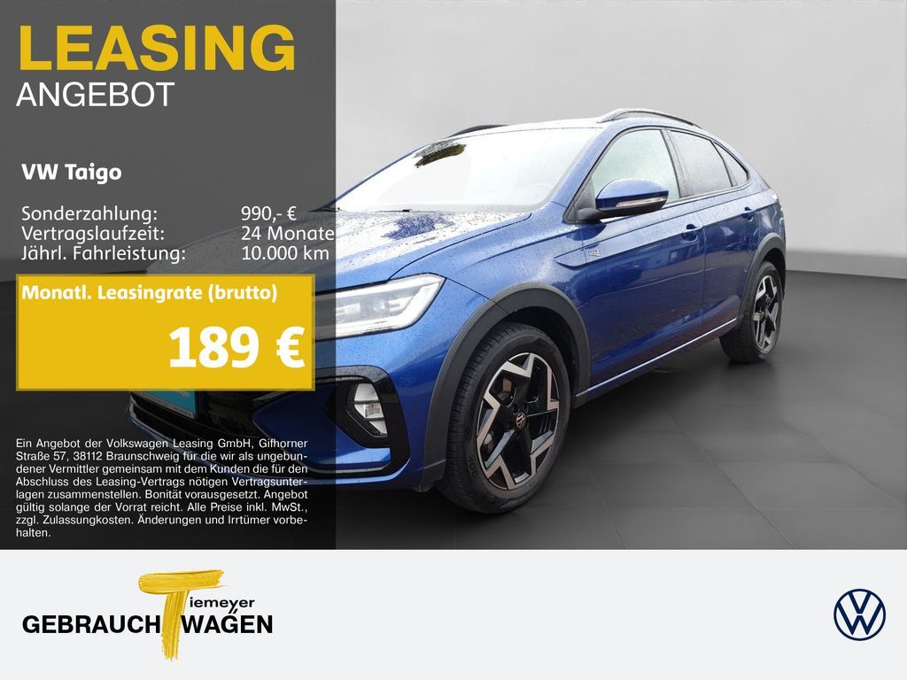 Volkswagen Taigo 1.5 TSI DSG R-LINE MATRIX KAMERA LM17 AHK Leasing