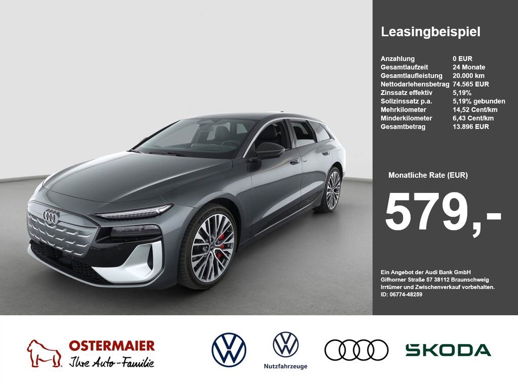 Audi S6 Avant e-tron NP:118tEUR! AHK.STANDHZG.B&O.HuD Leasing