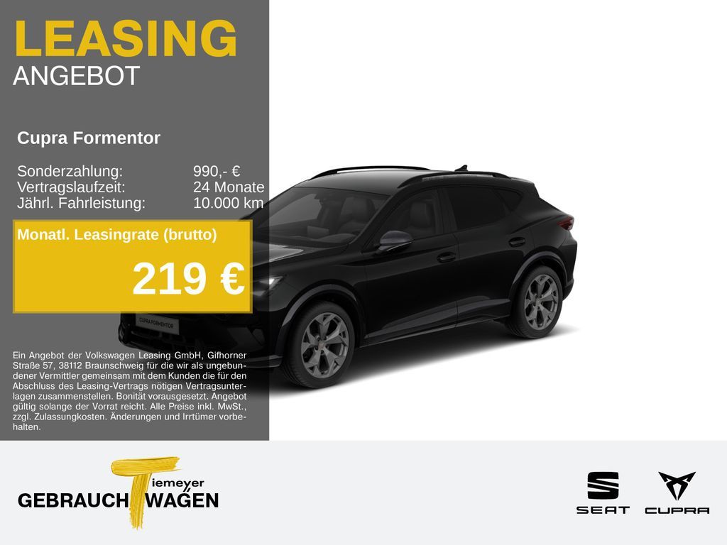 Cupra Formentor 2.0 TDI DSG SENNHEISER SUPERSPORT 360° Leasing
