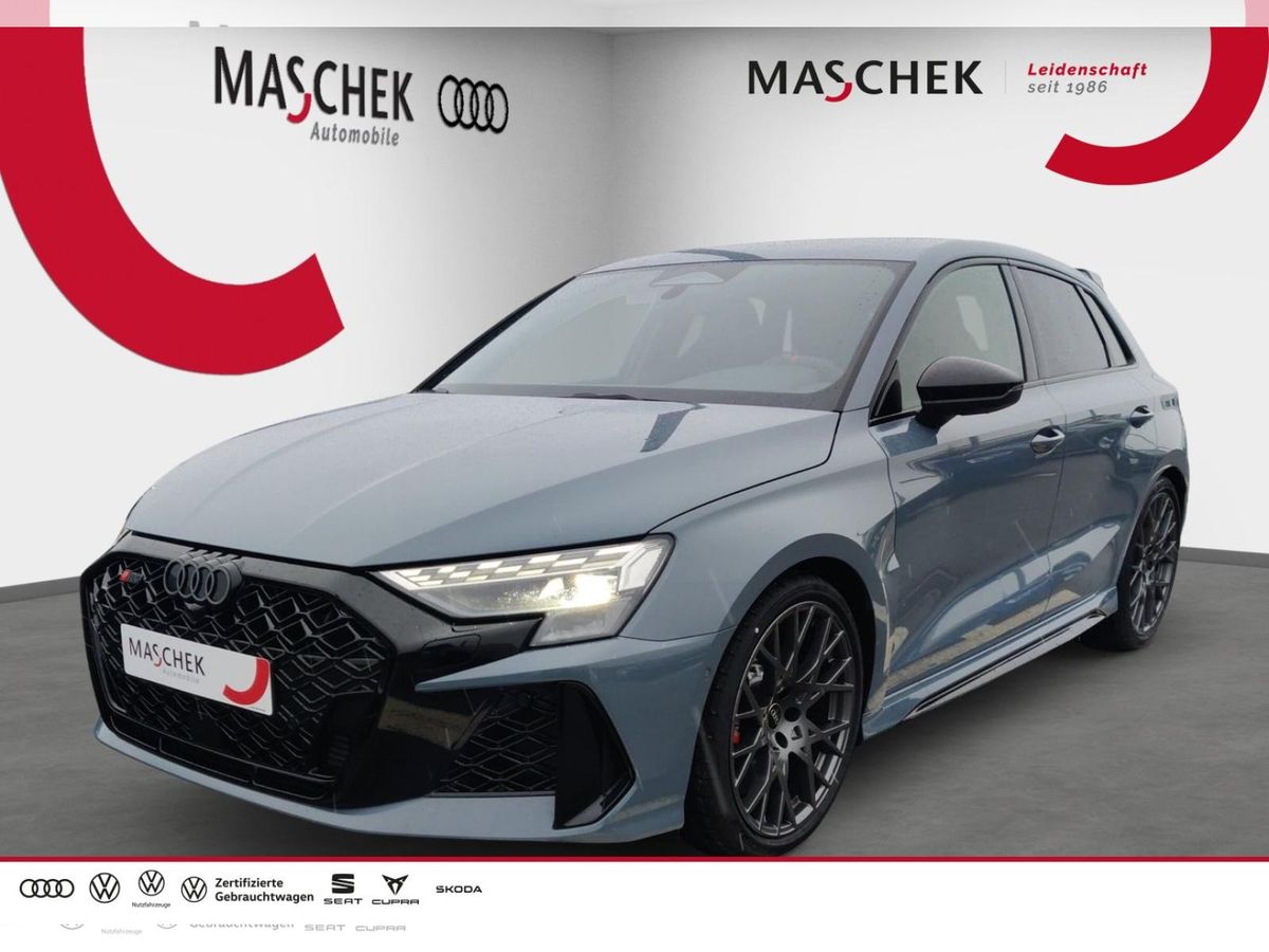 Audi RS3 Sportback SONOS DachSpoiler Schalensitz 280 Leasing