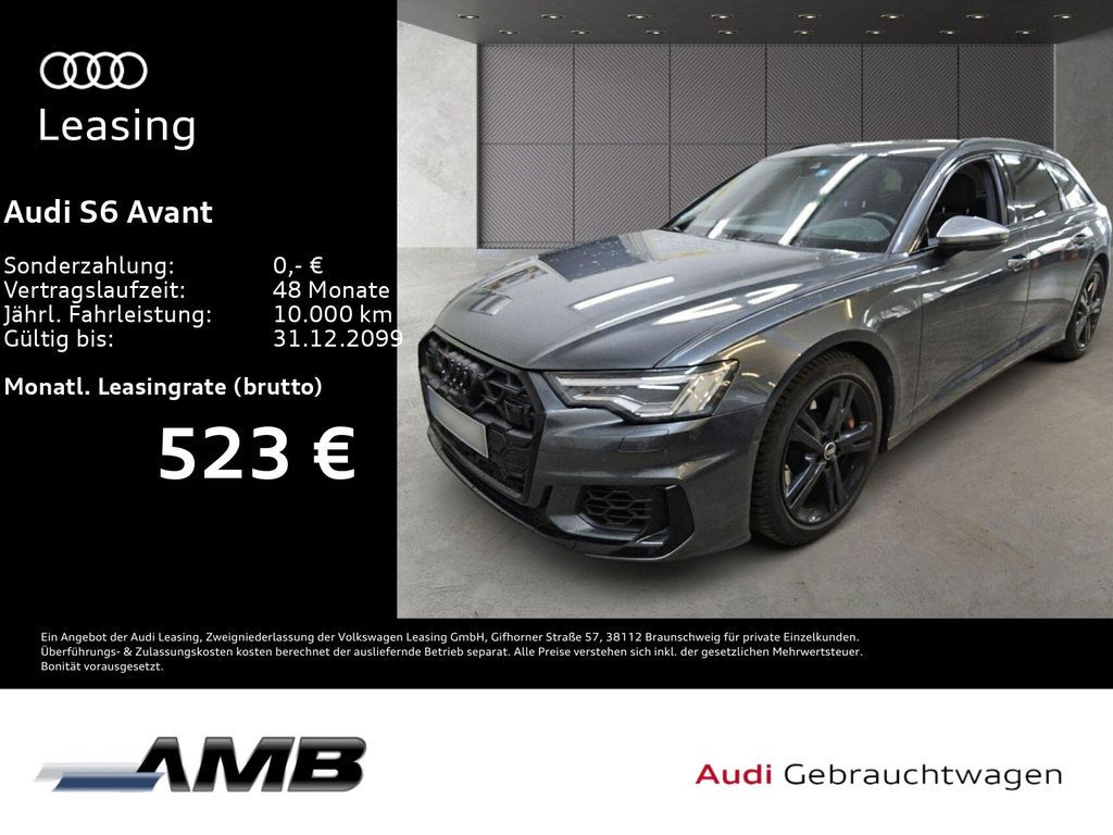 Audi S6 Avant TDI AHK/Luft/Nacht/Sitzbelüft/Standhzg Leasing