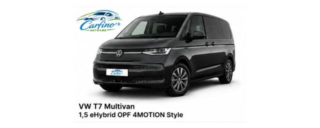 VW NFZ T7 Multivan 1,5 eHybrid OPF 4MOTION Style 3124 mm KÜ Auto-Abo