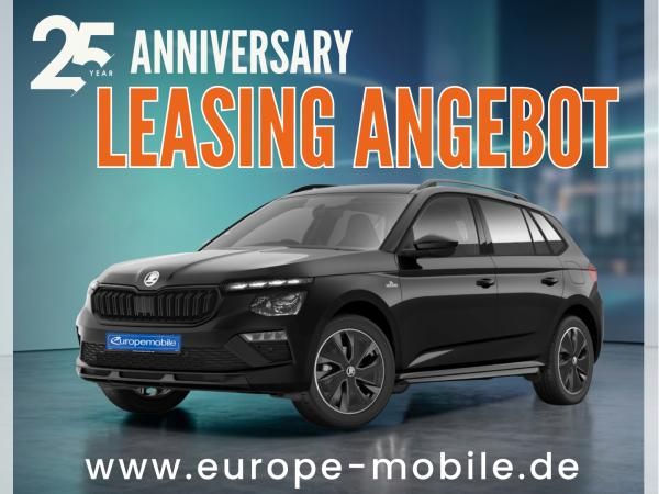 Skoda Kamiq Monte Carlo „25th Anniversary“ 1.5 TSI 150 DSG (UVP 40.130€/SOFORT) PANO|SmartLink|Kessy|Rückfahrkam Leasing