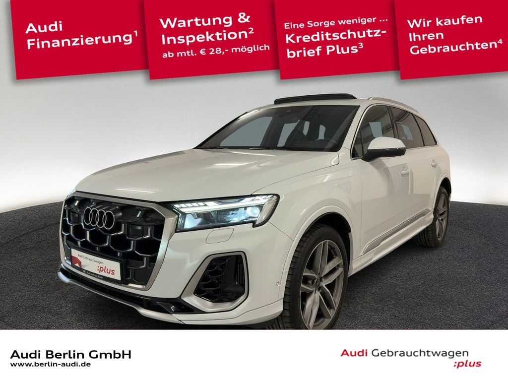 Audi SQ7 TFSI tiptr. AHK STDHZG 7.SITZER HUD PANO RFK Leasing
