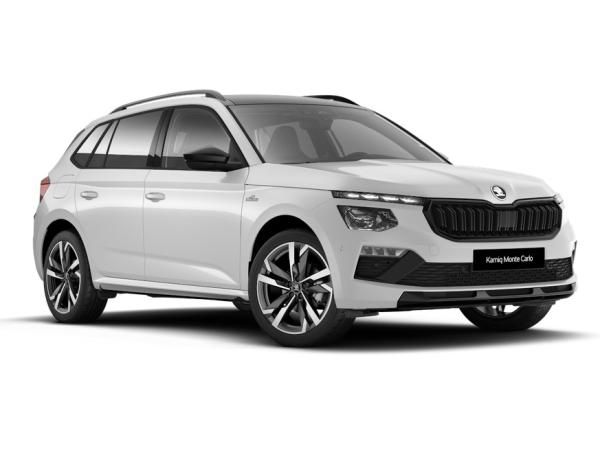 Skoda Kamiq 1.5 TSI DSG Monte Carlo *Lager* ACC, Navi, AHK, Kamera, Soundsys., ... Leasing