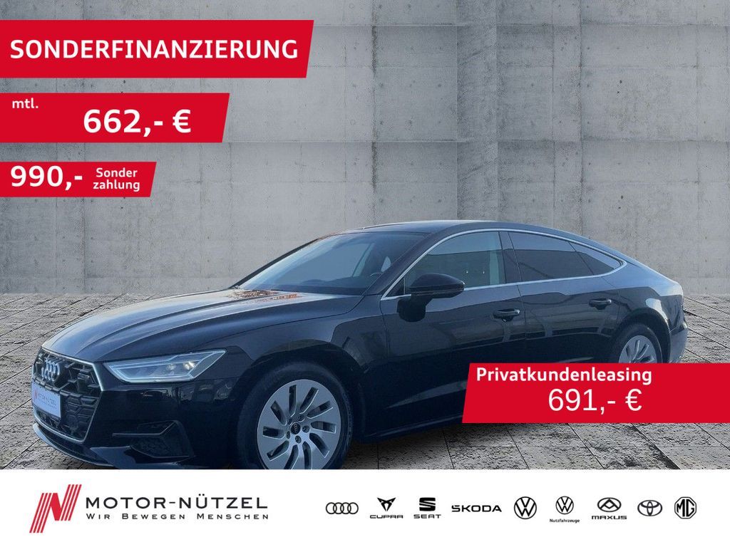 Audi A7 Sportback 45 TFSI S-TR LED+NAVI+RFK+GRA+DAB Leasing