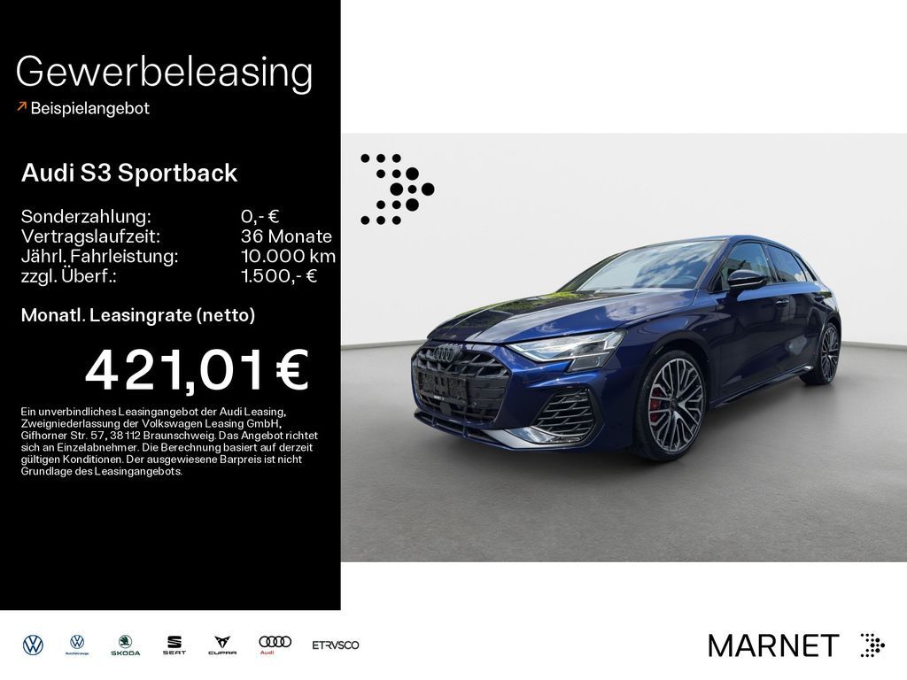 Audi S3 Sportback TFSI 245 kW S tronic Leasing