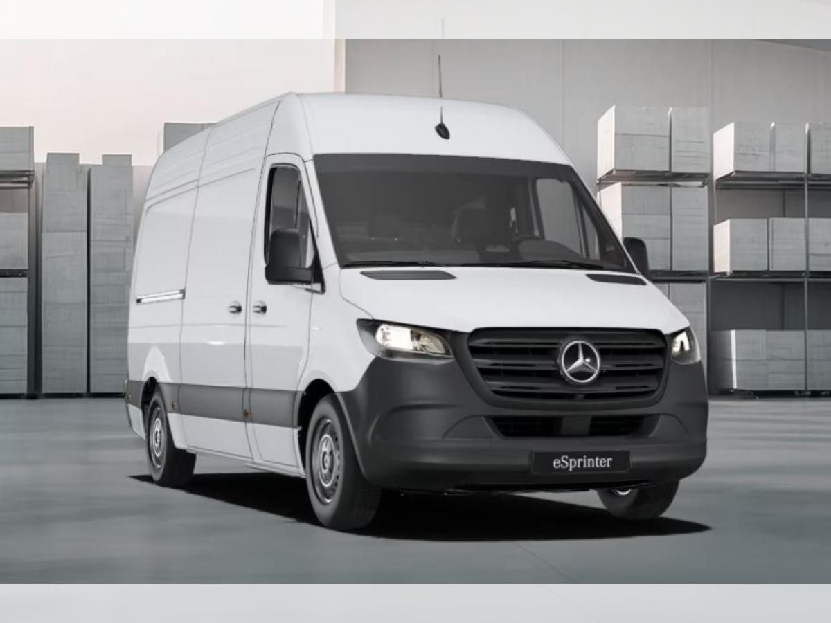 Mercedes-Benz Sprinter Elektro Kasten Standard | SOFORT VERFÜGBAR | Inkl. Wartung/Garantie | Klima | AHK | Standhz. | AC 22 Leasing
