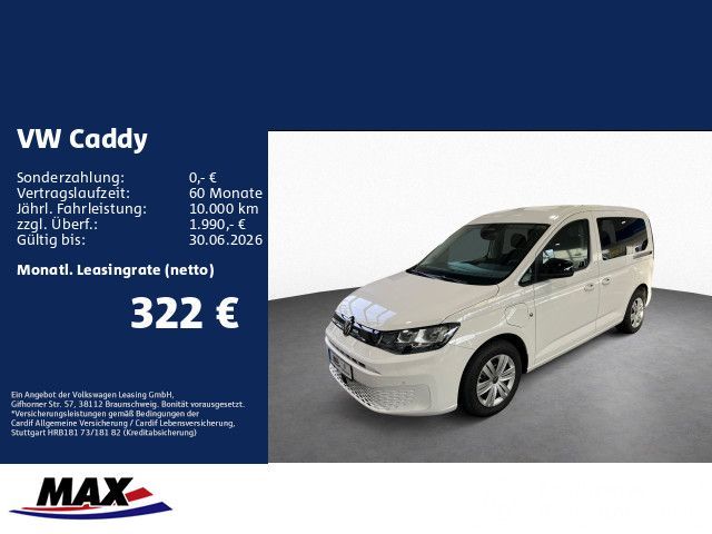 Volkswagen Caddy 5- Sitzer 1.5 eHybrid 85 kW DSG Leasing