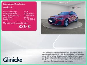 Audi A3 SB 45 TFSI e S line Matrix SONOS HuD AHK