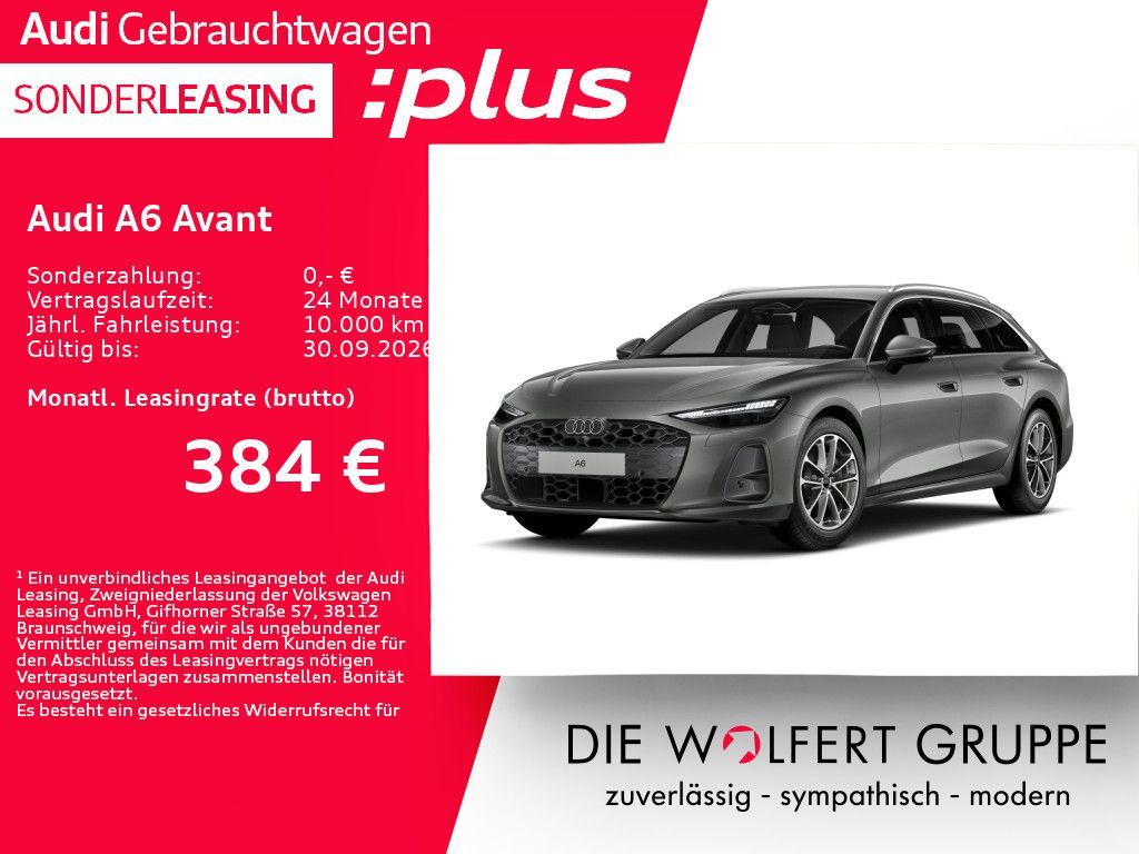 Audi A6 Avant TFSI 150 kW S tronic AHK*MATRIX*360° Leasing