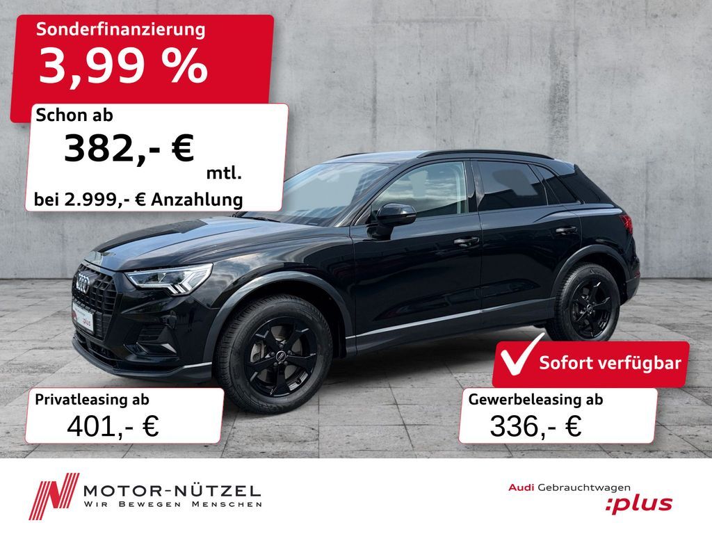 Audi Q3 TFSI 140kW QU S-TR LED+NAVI+PDC+SHZ+AHK+19