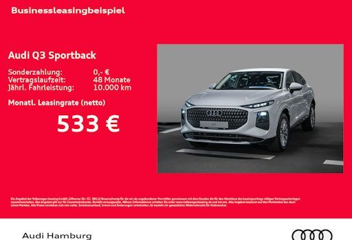 Audi Q3-sportback E-hybrid 200kW S Tronic 5dr Auto kaufen