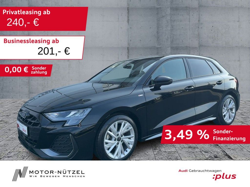 Audi A3 Sportback 35 TDI S-TR S-LINE LED+NAVI+RFK+ACC Leasing