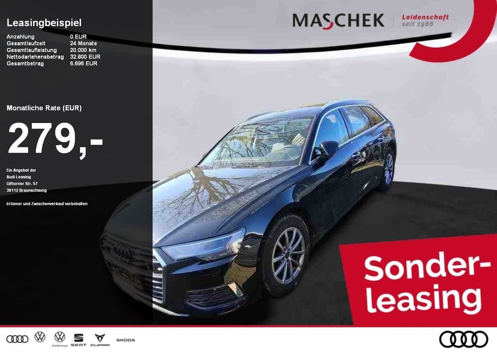 Audi A6 Avant Design 45 TFSI Sonderleasing ohne zzgl Leasing