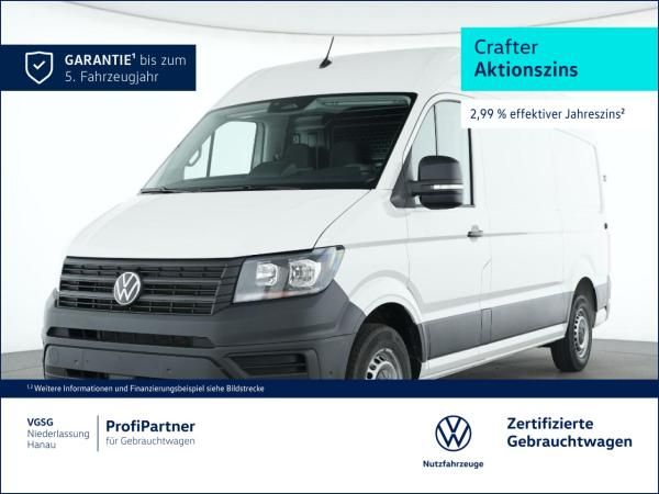 Volkswagen Crafter Kasten Mittel Vorb. AHK Klima Kamera DAB Leasing