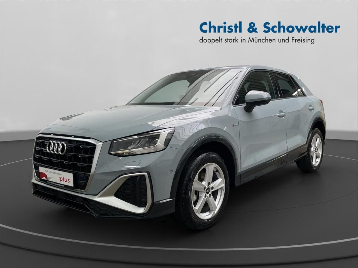 Audi Q2 35TFSI S tronic S line STHG AHK NAVI LED RFK Leasing