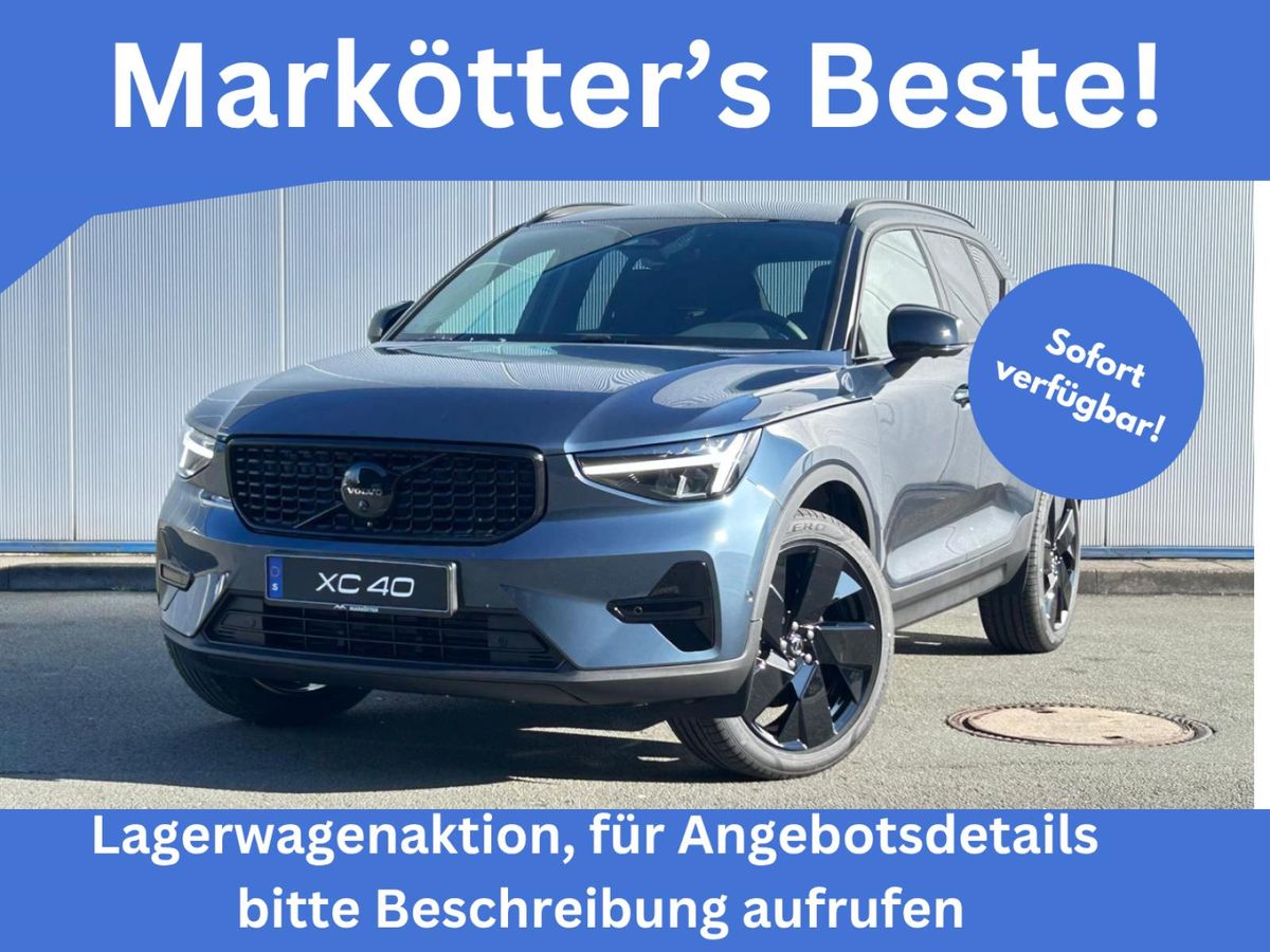 Volvo XC40 B3/Plus Black Edition/ Denim Blue/ 360 Grad SOFORT! Leasing