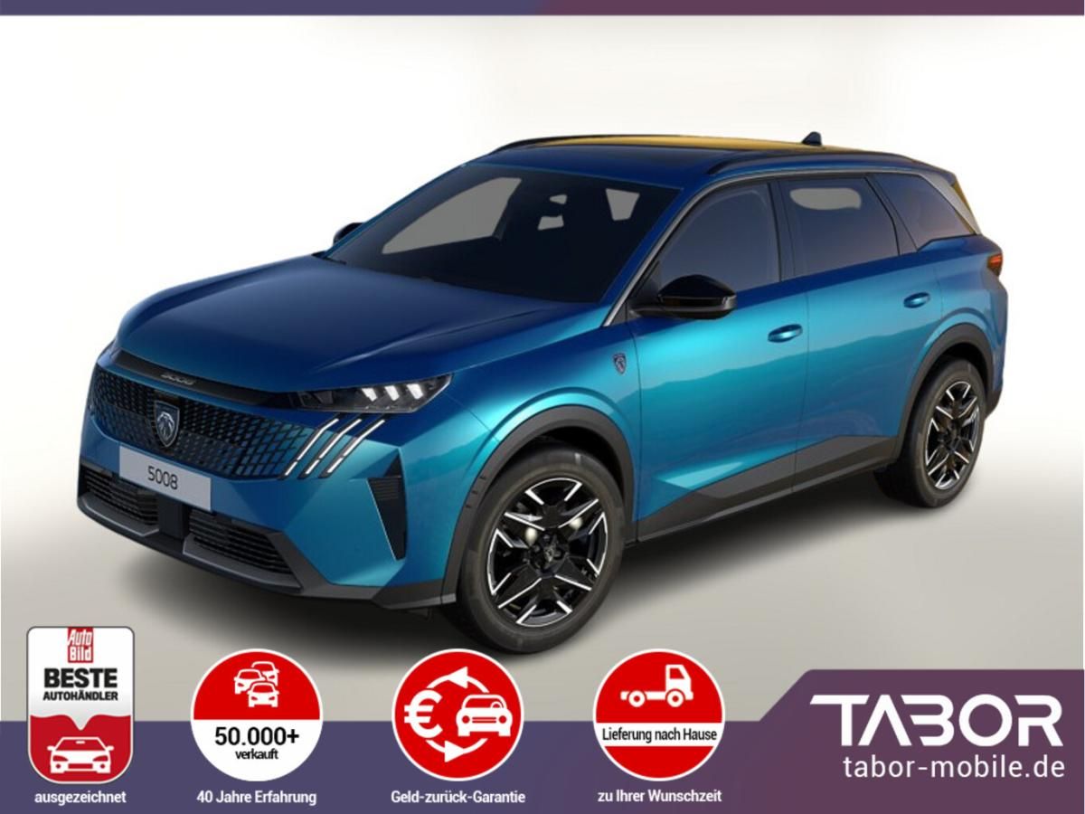 Peugeot 5008 Hybrid GT Pano KomfortP AHK 360° TotW ACC Leasing
