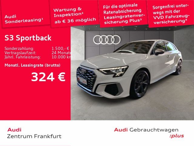 Audi S3 Sportback TFSI quattro S tronic LED PDC Leasing