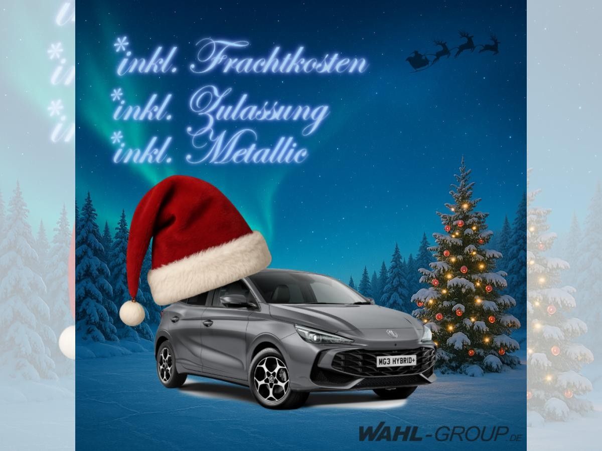 MG MG3 Hybrid + Luxury Tageszulassung| HAMPSTEAD GREY| ❄🎄Jahres-Endspurt DEAL❄ Leasing