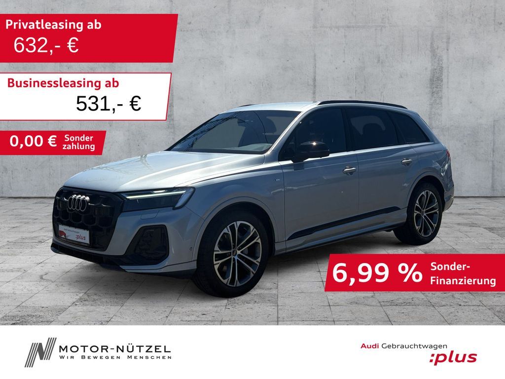 Audi Q7 45 TDI QU 2xS-LINE MATRIX+NAVI+AIR+AHK+360° Leasing