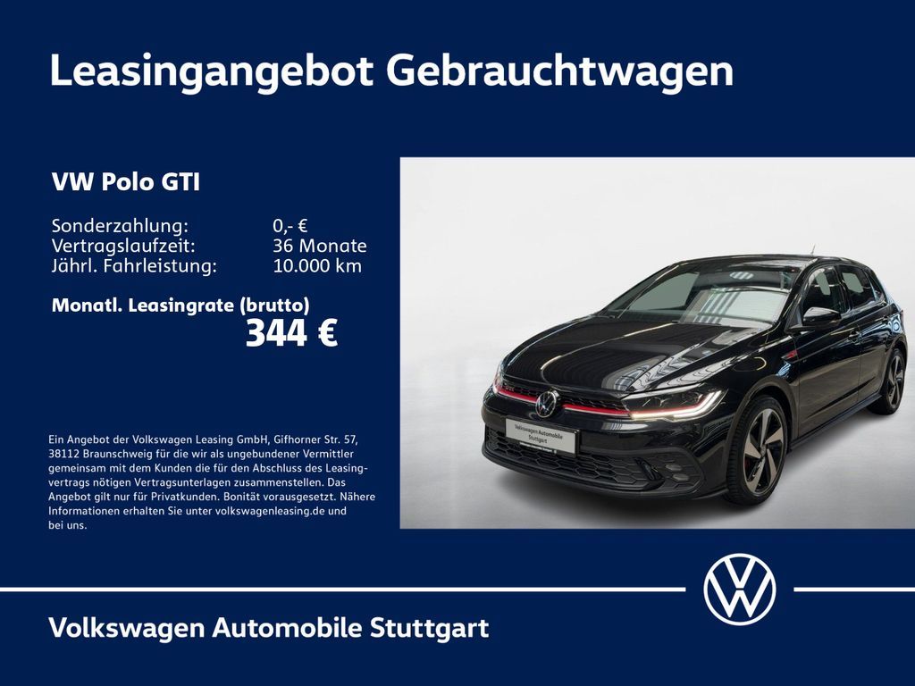 Volkswagen Polo GTI DSG Navi Kamera Leasing