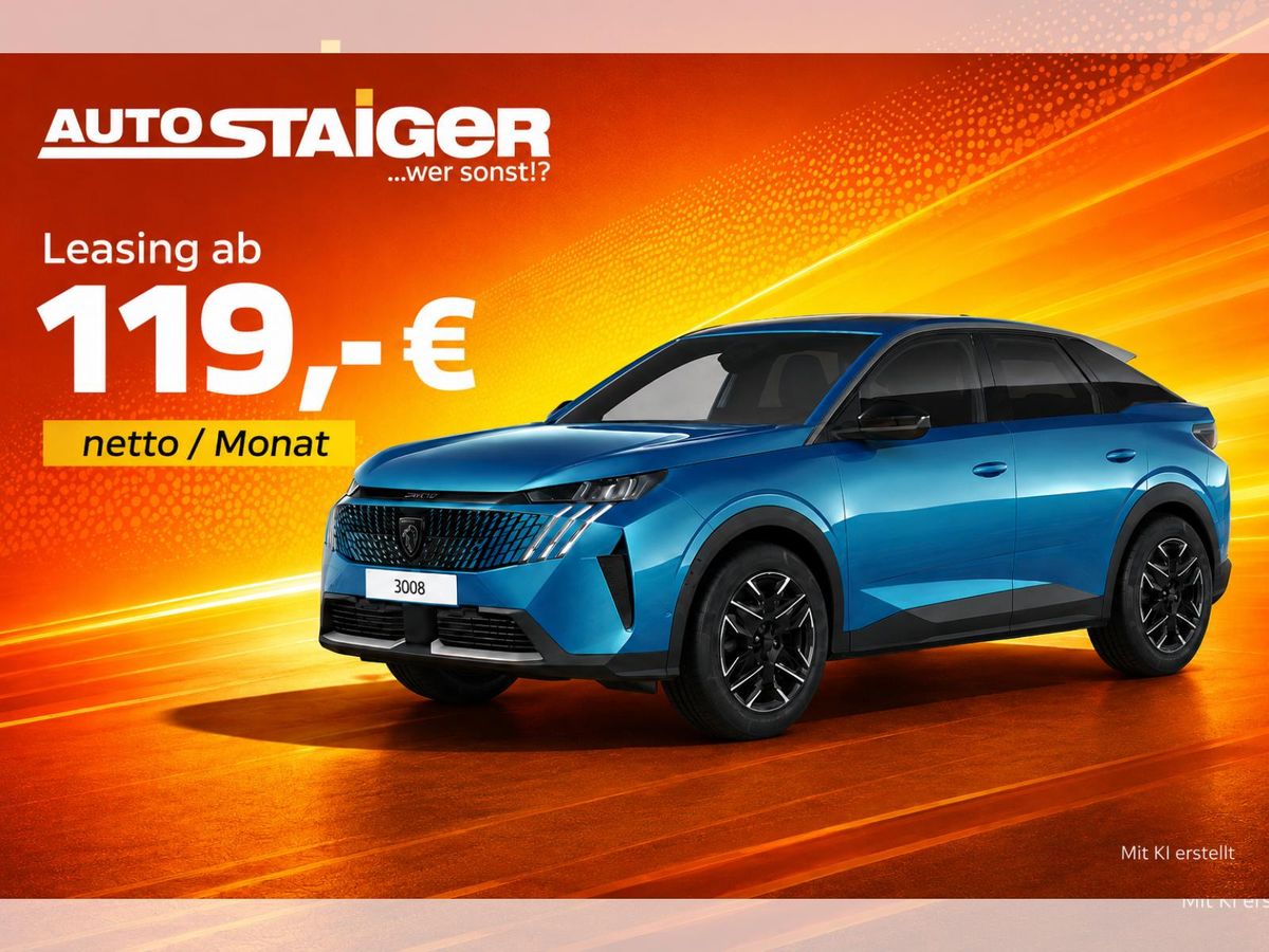 Peugeot 3008 Allure Business Hybrid 145 e-DSC6 🔥 ALLWETTERBEREIFUNG 🔥 GEWERBEKNALLER 🔥 Leasing