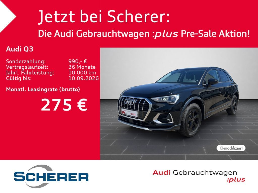 Audi Q3 SUV advanced 35 TFSI S tronic  Sportsitze ACC Leasing