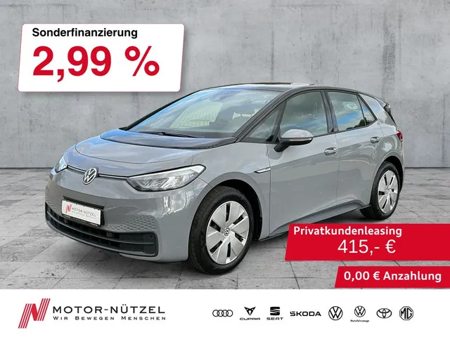 Volkswagen ID.3 PRO PERFORMANCE150KW LED+SHZ+NAVI+ACC