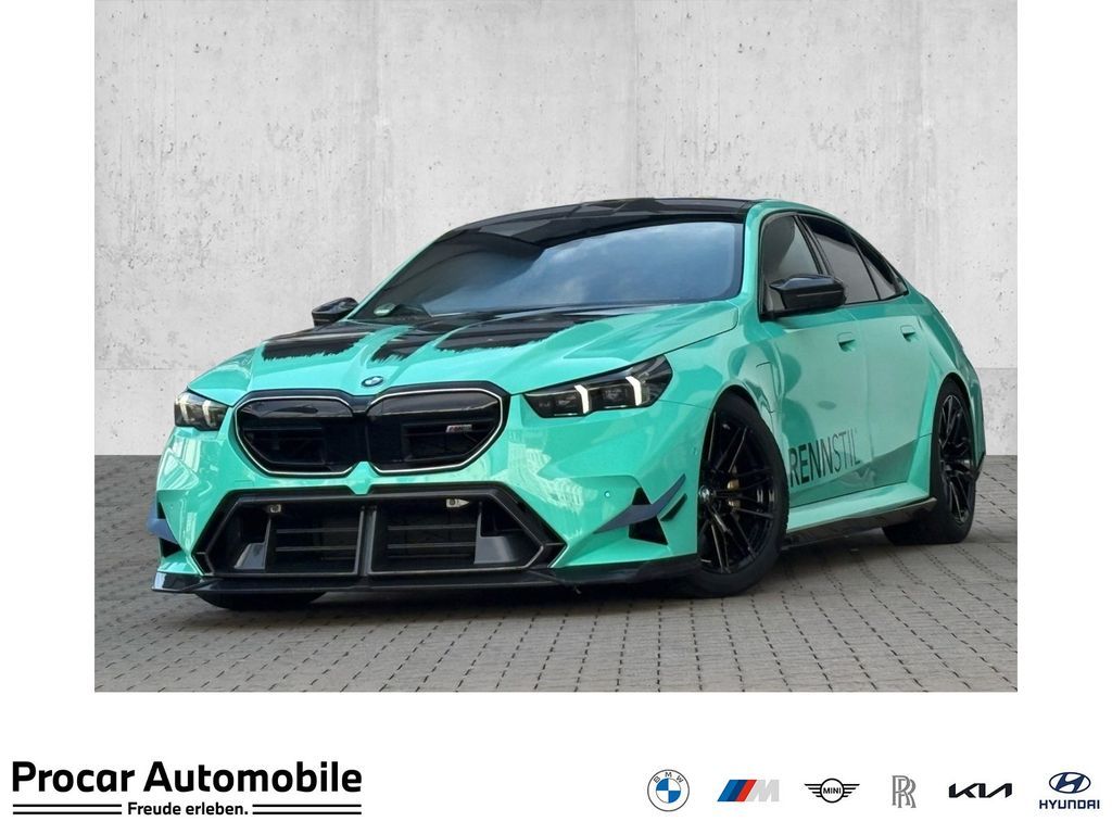 BMW M5 Limousine Akrapovic H&R Federn Carbon-Keramik Leasing
