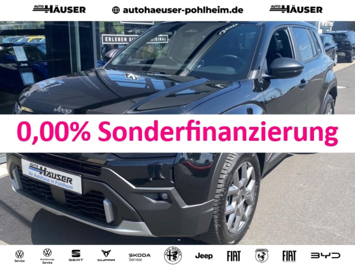 Jeep Avenger MY27 1.2 MT BLACK EDITION ALLWETTER EL. HECKKL. NAVI ACC KAMERA Leasing