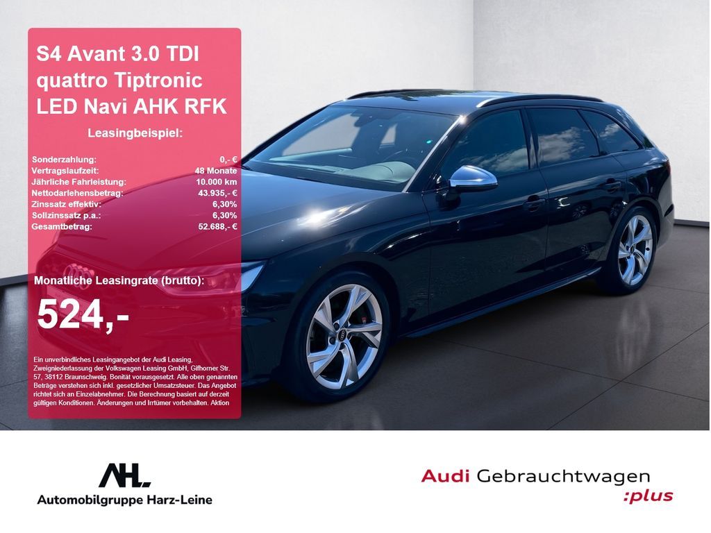 Audi S4 Avant 3.0 TDI quattro Tiptronic LED Navi AHK Leasing