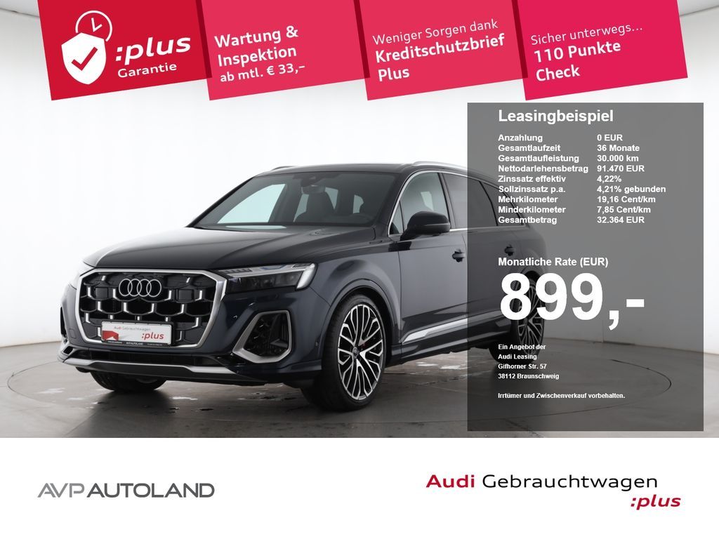 Audi SQ7 SUV TFSI quattro | AHK | +8-fach *Voll* 899€ Leasing