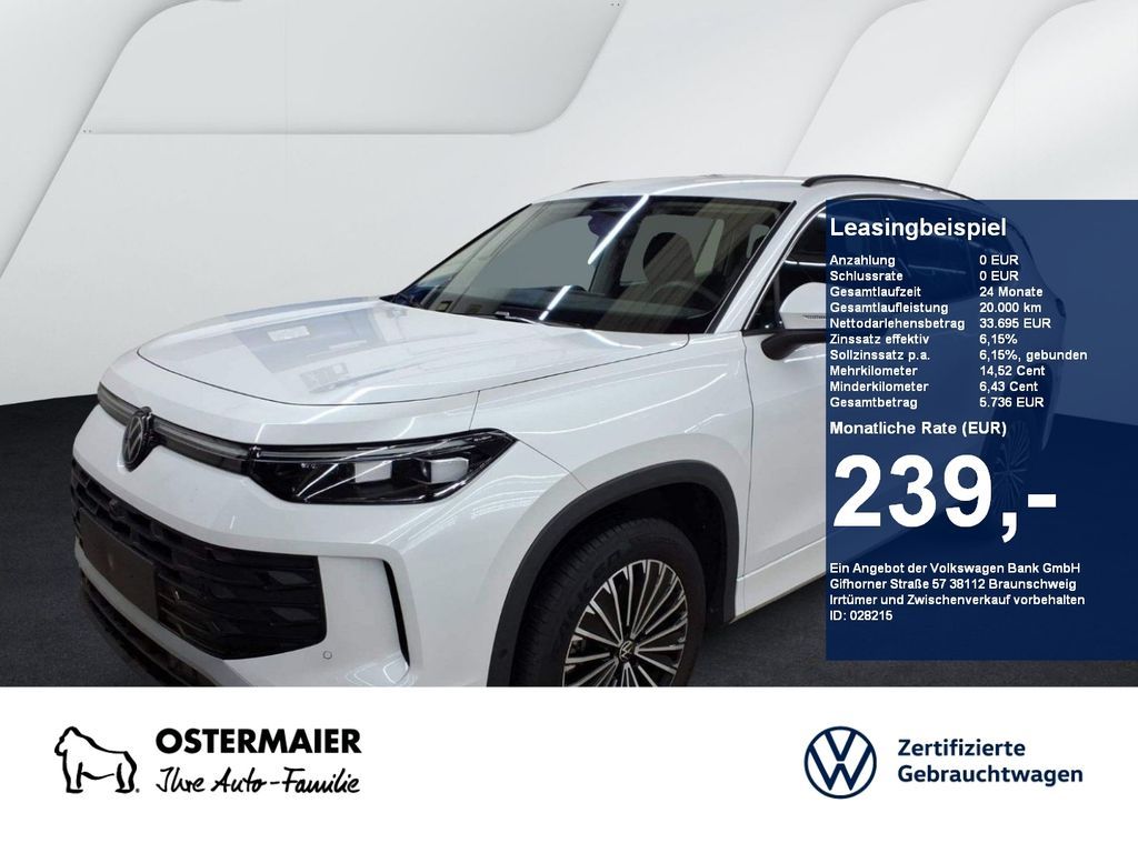 Volkswagen Tayron LIFE 1.5TSI 150PS DSG NP.55T AHK.AREA-VIE Leasing