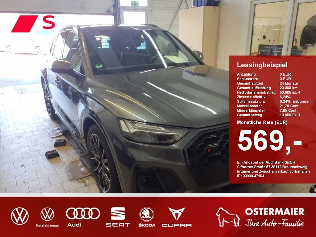 Audi SQ5 341PS QUATTRO AHK.KAMERA.NAVI+VC.B&O.AIR.HUD Leasing
