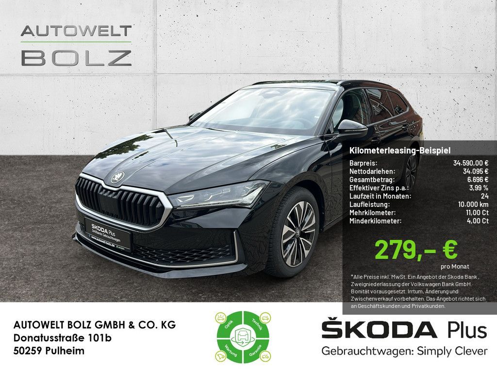 Skoda Superb Combi 2.0 TDI Selection HUD NAVI AHK PANO Leasing
