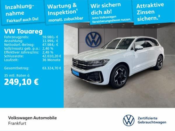 Volkswagen Touareg 3.0 V6 TDI tiptronic R-Line 4Motion IQ.Light Leder Navi ACC Rückfahrkamera Leasing