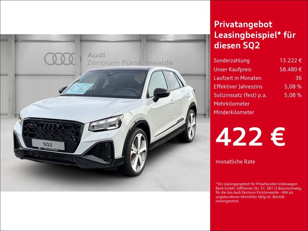 Audi SQ2 quat S tronic+Panodach+Sonos+Rückfahrkamera Leasing