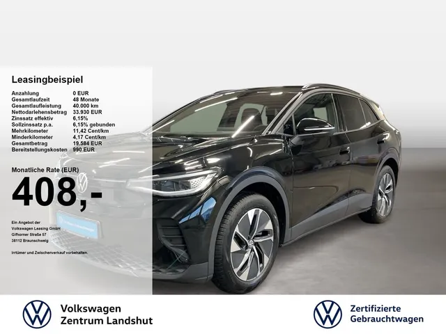 Volkswagen ID.4 Pure electric 2xKlima ACC AUT Akustikglas