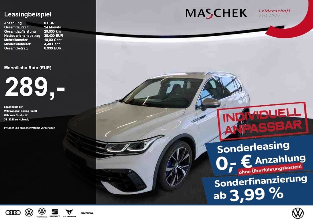 Volkswagen Tiguan R 2.0 TSI Sonderleasing! Area View DCC Ma Leasing