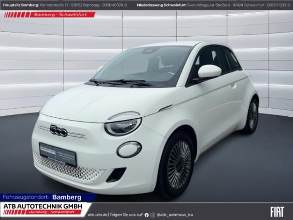Fiat 500e Elektro große Batterie Carplay, keine Überführungskosten Leasing