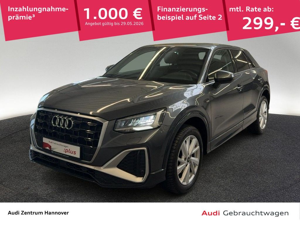 Audi Q2 S line 30 TFSI Kamera AHK Navi LED virtual Leasing